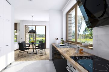  Projekt domu E-130 (WAX1031) - projekt domu z pełnym piętrem - Zdjęcie 4