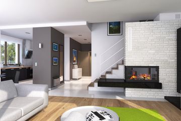  Projekt domu E-130 (WAX1031) - projekt domu z pełnym piętrem - Zdjęcie 5