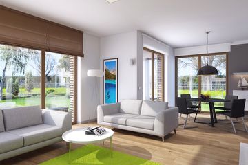  Projekt domu E-130 (WAX1031) - projekt domu z pełnym piętrem - Zdjęcie 7