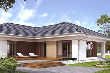  Projekt domu Ambrozja 3 (BSA2032) - projekt domu parterowego - Zdjęcie 2