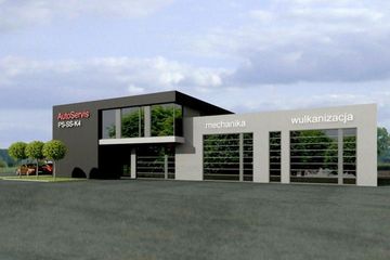  Projekt magazynu PS-SS-K4 (SLR1077) - projekt magazynu z pełnym piętrem - Zdjęcie 3