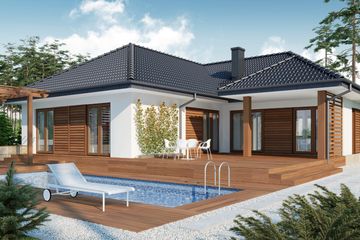  Projekt domu Jeremiasz 2 PS (WRW1218) - projekt domu parterowego - Zdjęcie 2