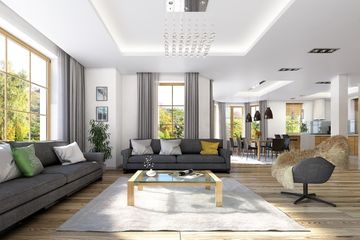  Projekt domu Julka (WAH1162) - projekt domu parterowego z poddaszem - Zdjęcie 3