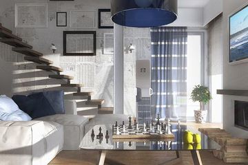  Projekt domu Oregon (BBE1022) - projekt domu parterowego z poddaszem - Zdjęcie 3