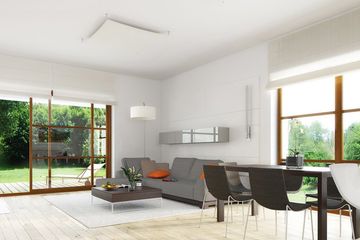  Projekt domu E-134 (WAX1035) - projekt domu parterowego z poddaszem - Zdjęcie 4