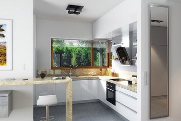  Projekt domu E-134 (WAX1035) - projekt domu parterowego z poddaszem - Zdjęcie 6