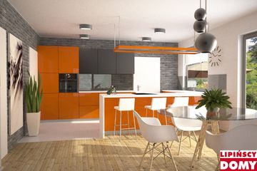  Projekt domu Modena DCP303 (WOB1549) - projekt domu parterowego z poddaszem - Zdjęcie 8