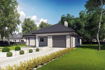  Projekt domu Wilson II (BBG1003) - projekt domu parterowego - Zdjęcie 3