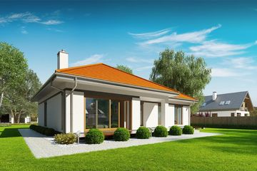  Projekt domu Wilson III (BBG1004) - projekt domu parterowego - Zdjęcie 3