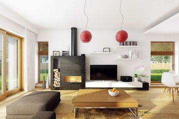  Projekt domu Wilson III (BBG1004) - projekt domu parterowego - Zdjęcie 4