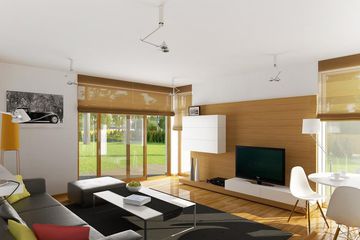  Projekt domu Felix II (BBG1008) - projekt domu parterowego z poddaszem - Zdjęcie 4