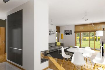  Projekt domu Felix II (BBG1008) - projekt domu parterowego z poddaszem - Zdjęcie 6