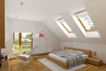  Projekt domu Felix II (BBG1008) - projekt domu parterowego z poddaszem - Zdjęcie 7