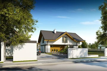  Projekt domu Wiliam II (BBG1001) - projekt domu parterowego z poddaszem - Zdjęcie 3