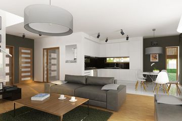  Projekt domu Wiliam II (BBG1001) - projekt domu parterowego z poddaszem - Zdjęcie 6