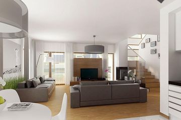  Projekt domu Wiliam I (BBG1011) - projekt domu parterowego z poddaszem - Zdjęcie 7