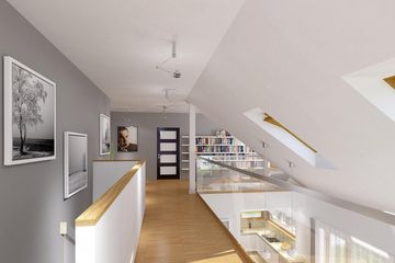 Projekt domu Wiktor - parterowy z poddaszem dom o powierzchni 187,60 m², dach dwuspadowy - ujęcie 4