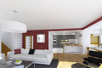  Projekt domu Szymon (BBG1018) - projekt domu parterowego z poddaszem - Zdjęcie 4