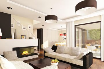  Projekt domu Hubert II (BBG1013) - projekt domu z pełnym piętrem - Zdjęcie 4