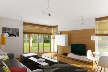  Projekt domu Felix III (BBG1009) - projekt domu parterowego z poddaszem - Zdjęcie 5