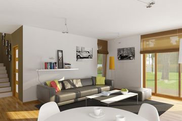  Projekt domu Felix I (BBG1007) - projekt domu parterowego z poddaszem - Zdjęcie 5