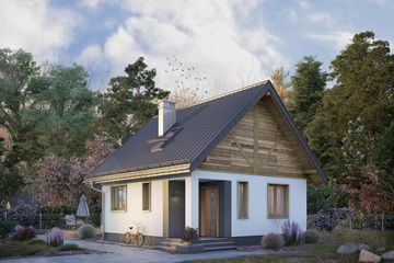  Projekt domu Ziarko (1458) (KRD2583) - projekt domu parterowego - Zdjęcie 4