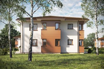  Projekt domu D62 (WAI1326) - projekt domu z pełnym piętrem - Zdjęcie 3