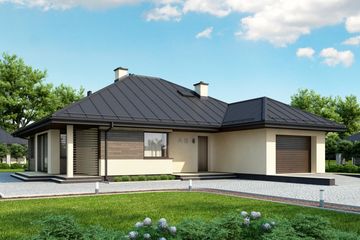  Projekt domu Livo Termo (KRH1351) - projekt domu parterowego - Zdjęcie 1