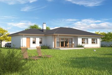  Projekt domu Palermo DCB100 (WOB1557) - projekt domu parterowego - Zdjęcie 2