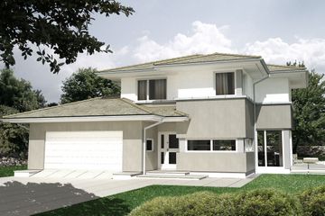  Projekt domu Michaś 2A (WRD2067) - projekt domu z pełnym piętrem - Zdjęcie 1