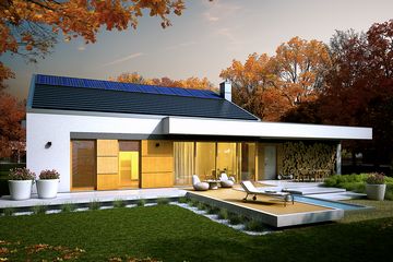  Projekt domu EX 11 G2 soft (wersja C) (WRC2467) - projekt domu parterowego - Zdjęcie 2