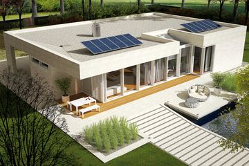  Projekt domu EX 6 soft (z wiatą) (WRC2470) - projekt domu parterowego - Zdjęcie 1