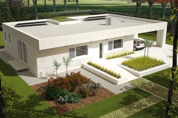  Projekt domu EX 6 soft (z wiatą) (WRC2470) - projekt domu parterowego - Zdjęcie 3