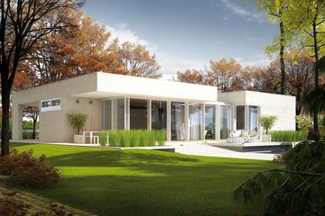  Projekt domu EX 6 soft (z wiatą) (WRC2470) - projekt domu parterowego - Zdjęcie 4