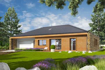  Projekt domu EX 8 G2 soft (wersja B) (WRC2476) - projekt domu parterowego - Zdjęcie 2