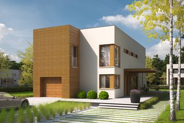  Projekt domu EX 5 G1 soft (WRC2478) - projekt domu z pełnym piętrem - Zdjęcie 4