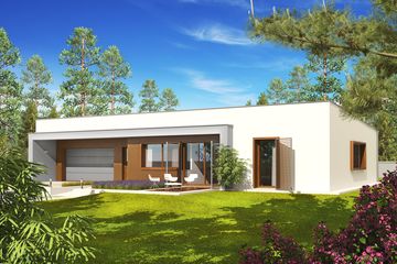  Projekt domu EX 8 G2 soft (wersja C) (WRC2483) - projekt domu parterowego - Zdjęcie 3