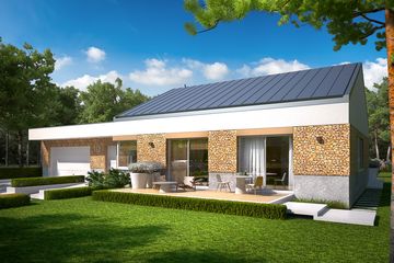  Projekt domu EX 11 G2 soft (wersja A) (WRC2484) - projekt domu parterowego - Zdjęcie 3