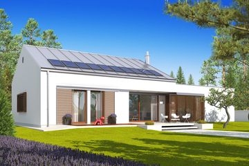  Projekt domu EX 8 G2 soft (wersja A) (WRC2487) - projekt domu parterowego - Zdjęcie 2