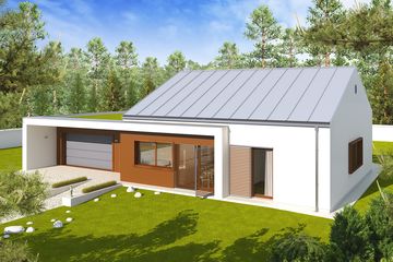  Projekt domu EX 8 G2 soft (wersja A) (WRC2487) - projekt domu parterowego - Zdjęcie 3