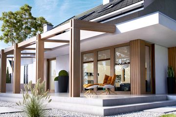  Projekt domu HomeKoncept 24 (KRX1024) - projekt domu parterowego z poddaszem - Zdjęcie 3