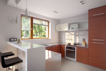  Projekt domu Bono drewniany (BSE1051) - projekt domu parterowego - Zdjęcie 4