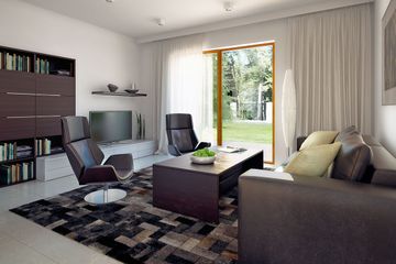  Projekt domu Endo (BSE1038) - projekt domu parterowego - Zdjęcie 8