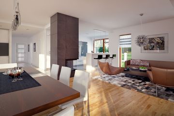  Projekt domu Kreo (BSE1040) - projekt domu parterowego - Zdjęcie 4