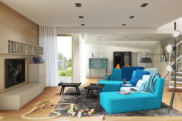  Projekt domu Neo G1 energo (WRC2432) - projekt domu parterowego z poddaszem - Zdjęcie 7