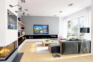  Projekt domu Naomi G2 (WRC1893) - projekt domu parterowego z poddaszem - Zdjęcie 7