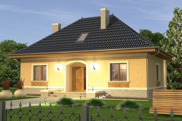  Projekt domu Intencja (WRN1199) - projekt domu parterowego z poddaszem - Zdjęcie 3