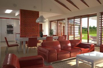  Projekt domu Girona DCB75 (WOB1130) - projekt domu parterowego - Zdjęcie 6