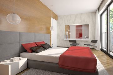 Projekt domu Delft DCP294 - z pełnym piętrem dom o powierzchni 104,42 m², dach płaski - ujęcie 8