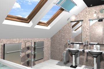  Projekt domu Hannover LMP60 (WRB1087) - projekt domu parterowego z poddaszem - Zdjęcie 3